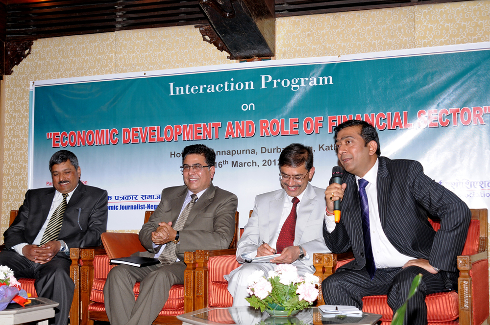 Economic Development and Role of Financial Sector Interaction Program Photos (2068 -12-03) 